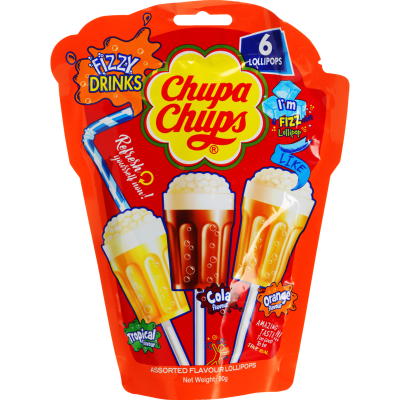 Chupa Chups Fizzy Drinks Lollipops