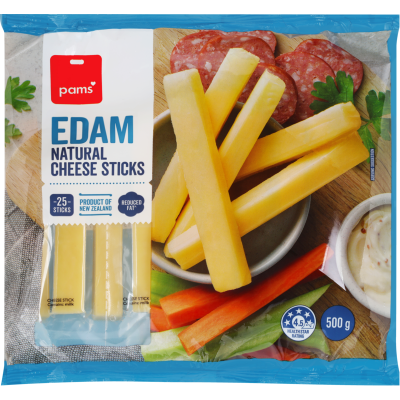 Pams Edam Natural Cheese Sticks