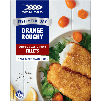 Sealord Orange Roughy Wholemeal Crumb Fish Fillets