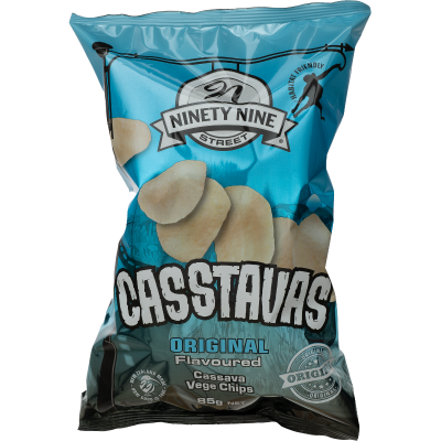 NinetyNine Street Casstavas Original Flavoured Cassava Vege Chips