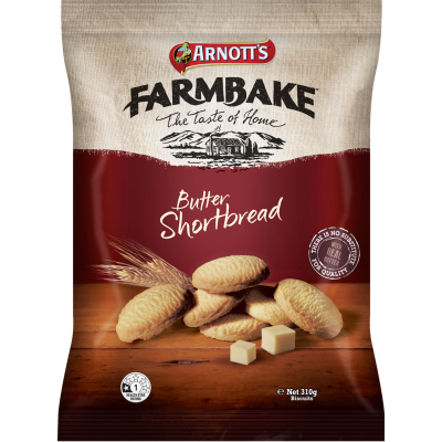 Arnott's Farmbake Butter Shortbread Biscuits