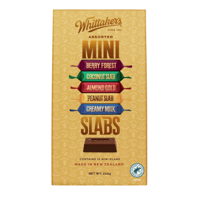 Whittaker's Assorted Mini Slabs