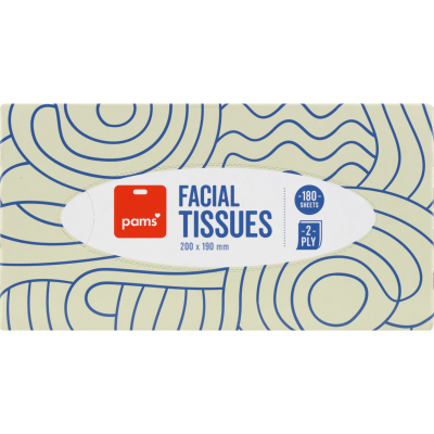 Pams 2Ply Facial Tissues
