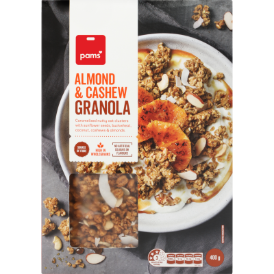 Pams Almond & Cashew Granola
