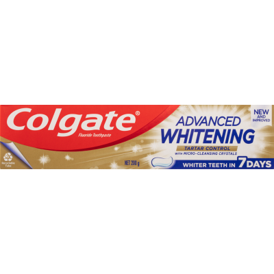 Colgate Advanced Whitening Tartar Control Toothpaste