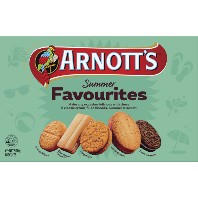 Arnott's Summer Favourites Biscuits