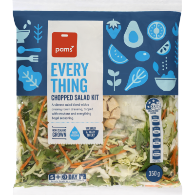Pams Everything Chopped Salad Kit