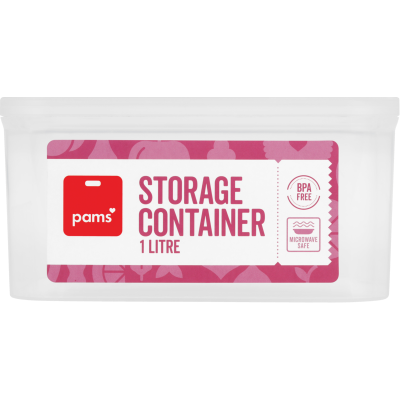 Pams Storage Container 1L