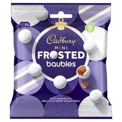 Cadbury Mini Frosted Baubles