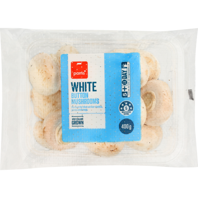 Pams White Button Mushrooms