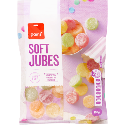 Pams Soft Jubes